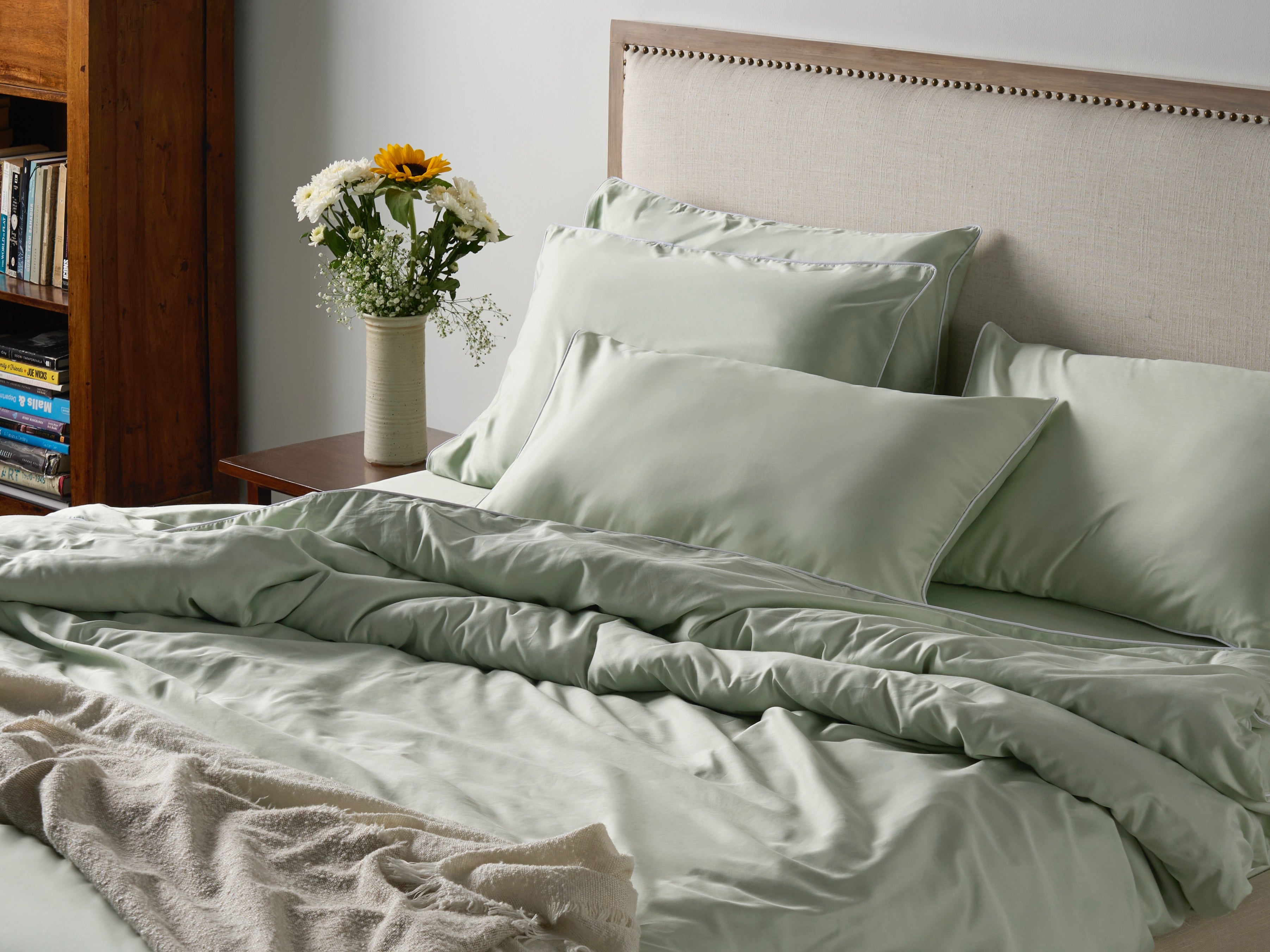 Piping Luxe Sheet Set | 600 Thread Count