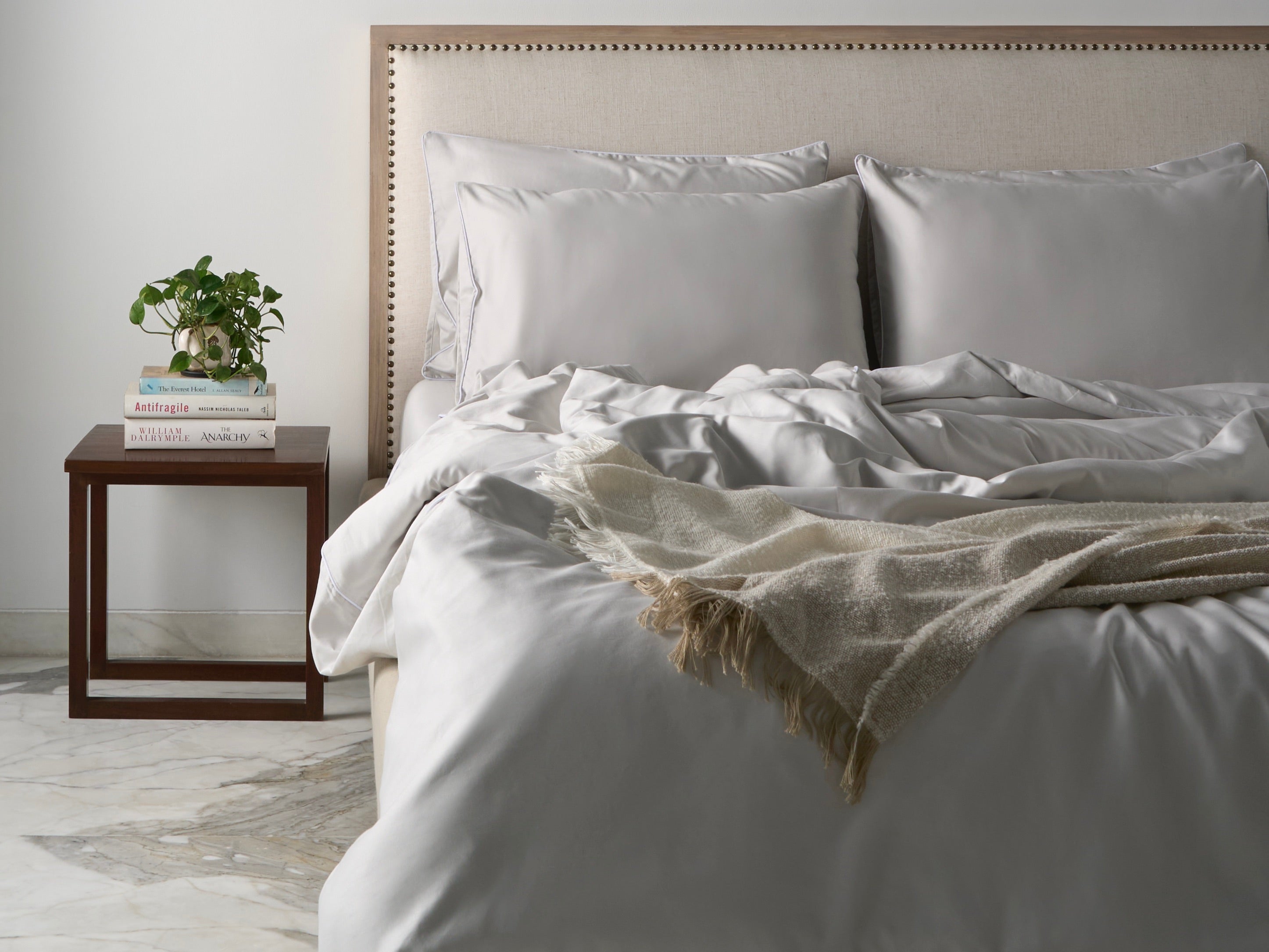 Piping Luxe Sheet Set | 600 Thread Count